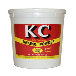 KC Baking Powder  Gluten Free 10 Pounds, 4 Per Case