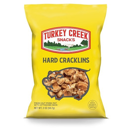 Turkey Creek Box Of Hard Cracklins, 2 Ounce, 12 Per Case