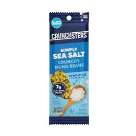 Crunchster Protein Snack Sea Salt Single Serve, 1.3 Ounces, 12 Per Box, 6 Per Case