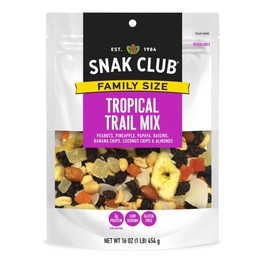 Snak Club Tropical Trail Mix, 6 Per Case