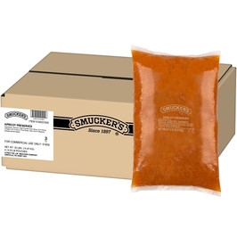 Smucker s Apricot Preserve Bulk Pouch, 8.25 Pound, 4 Per Case