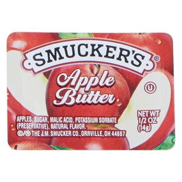 Smucker s Apple Butter, 0.5 Ounces, 200 Per Case
