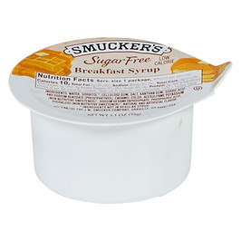 Smucker s Low Calorie Sugar Free Breakfast Syrup Cup Single Serve, 1.1 Ounce, 100 Per Case