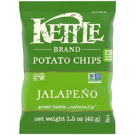 Kettle Foods Chips Jalapeno, 1.5 Ounces, 24 Per Case