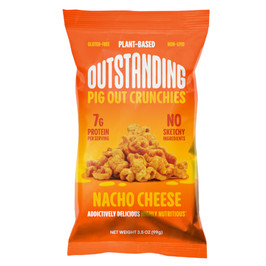 Pigout Crunchies Crunchies Nacho Cheese, 3.5 Ounces, 12 Per Case