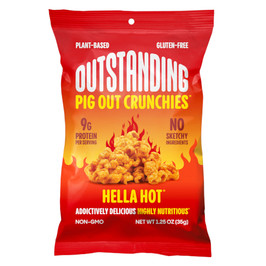 Pigout Crunchies Hella Hot, 1.25 Ounces, 8 Per Case