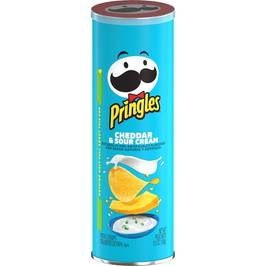 Pringles Cheddar & Sour Cream Potato Crisp, 5.5 Ounces, 14 Per Case
