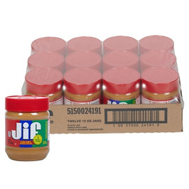 Jif Creamy Peanut Butter, 12 Ounces, 12 Per Case