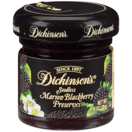 Dickinson Seedless Blackberry Preserves, 1 Ounces, 72 Per Case