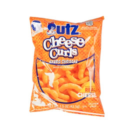 Utz Cheddar Cheese Curls, 1.5 Ounces, 60 Per Case