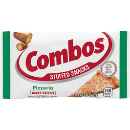 Combos Pizza Pretzel Combo Singles, 1.8 Ounces, 18 Per Box, 12 Per Case