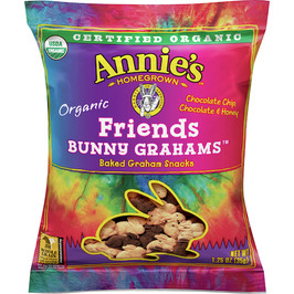 Annies Organic Friends Bunny Grahams Snack, 1.25 Ounce, 100 per case.