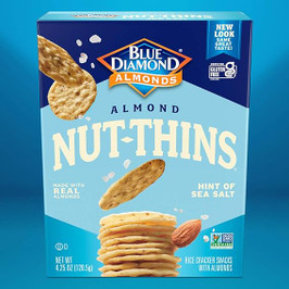 Nut Thins Crackers Almond Nut Thins, 4.25 Ounces, 12 Per Case