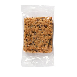 Ozery Bakery Flax & Sea Salt Crackers 3-Piece Foodservice, 10.9 Pound