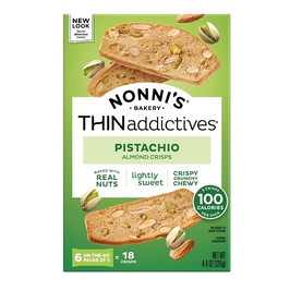 Thin Addictives Pistachio Almond, 4.4 Ounce, 6 Per Case