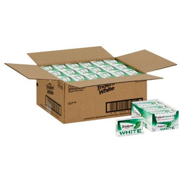 Trident Singles White Spearmint Gum, 16 Count, 9 Per Box, 18 Per Case