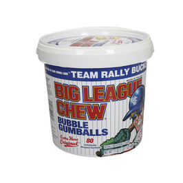 Ford Gum Big League Chew Bucket, 14.1 Ounces, 12 Per Case