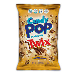 Candy Pop Twix Candy Coated Popcorn, 5.25 Ounce, 12 Per Case