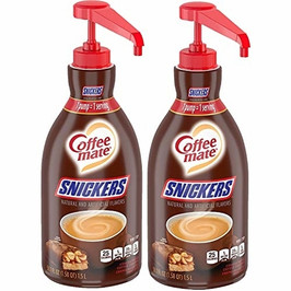 Coffee-Mate Liquid Snickers, 1.58 Quart, 2 Per Case