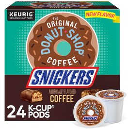The Original Donut Shop Kcup Snickers, 24 Count, 4 Per Case
