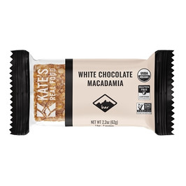 Kate s Real Food White Chocolate Macadamia Nut, 2.2 Ounce, 12 Per Box, 12 Per Case