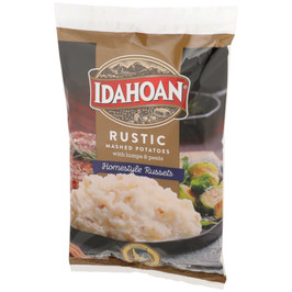 Idahoan Foods Rustic Russets Mashed Potatoes, 28 Ounce, 8 Per Case