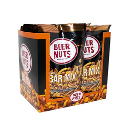 Beer Nuts Hot Bar Mix, 3.25 Ounce Value Pack , 48 per case