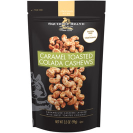 Squirrel Caramel Colada Cashews, 3.5 Ounces, 6 Per Case