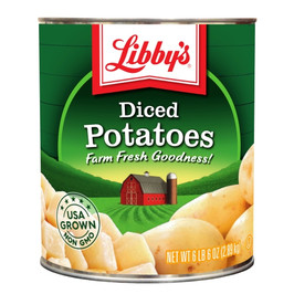 Libby s Diced Potatoes, 102 Ounce, 6 Per Case