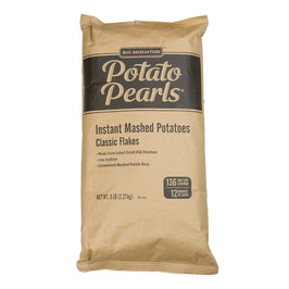 Basic American Foods Instant Potato Flakes,5 Pound, 6 Case