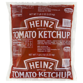 Heinz Ketchup Pouch Pack, 7.125 Pound, 6 per case