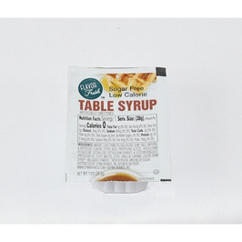 Flavor Fresh Sugar Free Syrup Cup, 1 Ounce, 100 per case