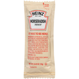 Heinz Horseradish Sauce, 12 Gram, 200 per case