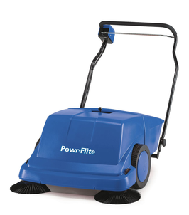 Powr-Flite 36" Battery Powered Self-Propelled Sweeper, 11 Gal Capacity