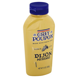Grey Poupon Dijon Mustard Bottle, 10 Ounce, 12 Per Case