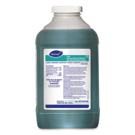 Diversey Crew Restroom Floor And Surface SC Non-Acid Disinfectant Cleaner, Fresh, 2.5 L Bottle, 2/carton