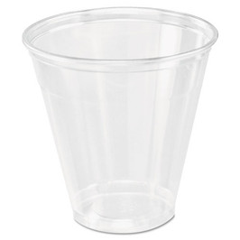 Dart Ultra Clear Cups, 5 Oz, Pet, 100/bag, 25 Bags/carton