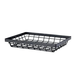 G.E.T. Enterprises Grey Metal Basket Rectangle, 12 Count