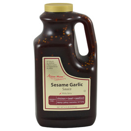 Asian Menu Sesame Garlic Sauce All Natural, 0.5 Gallon, 4 Per Case