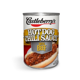 Castleberry s Chili Hot Dog, 104 Ounces, 6 Per Case