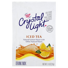 Crystal Light Iced Tea Beverage Mix, 1.4 Ounces, 12 Per Case