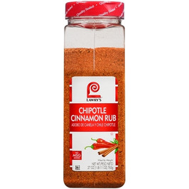 Lawry s Chipotle Cinnamon Rub, 27 Ounces, 6 Per Case