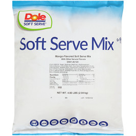 Dole Soft Serve Mango Mix, 4.5 Pounds, 4 Per Case