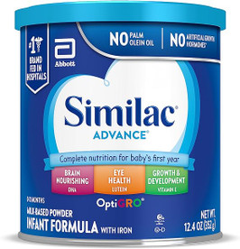 Similac Advance Early Shield Infant Formula with Iron, 13 Fluid Ounce, 12 Per Case