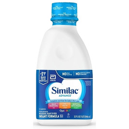 Similac Advance Early Shield Ready to Feed Infant Formula with Iron, 32 Fluid Ounce, 6 Per Case