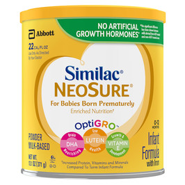 Similac Neosure Premature Milk-Based Powder Infant Formula, 13.1 Ounce, 6 Per Case