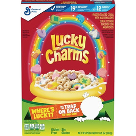 Lucky Charms Cereal, 10.5 Ounces, 12 Per Case
