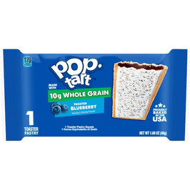Kellogg Whole Grain Frosted Blueberry Pastry, 1.7 Ounce, 10 Per Box, 12 Per Case