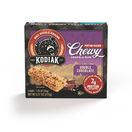 Kodiak Cakes Double Chocolate Chewy Bars, 6.17 Ounces, 12 Per Case