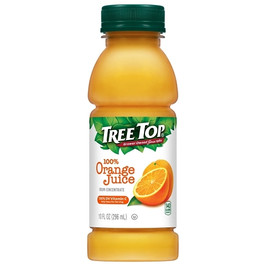 Tree Top 100% Orange Juice, 10 Fluid Ounce, 24 Per Case